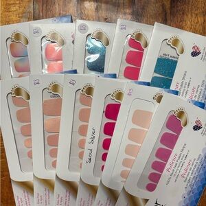 Colorful Nail Wraps Set
